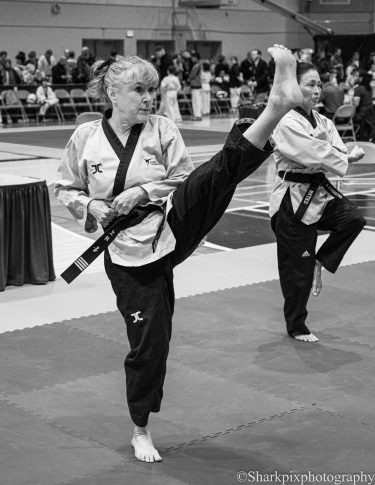 Master Maura Hall Kicking